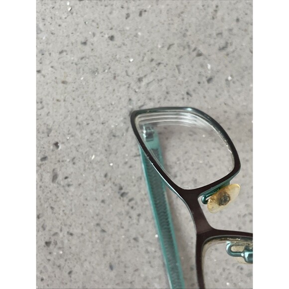Converse Ripper Eyeglasses Frames ONLY 51-16-135 Brown/Teal full rim rectangle - Picture 16 of 16